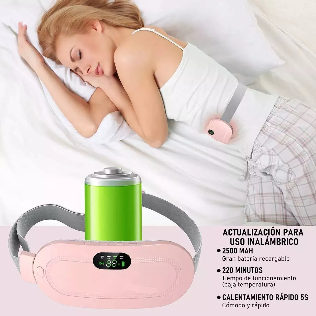 Cinturón Térmico Masajeador