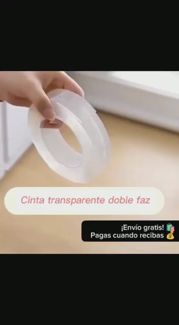 Cinta adhesiva doble faz
